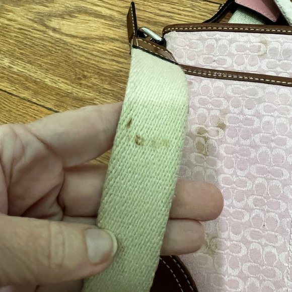 Coach Pink Over the Shoulder/Crossbody Bag - Picture 8 of 13
